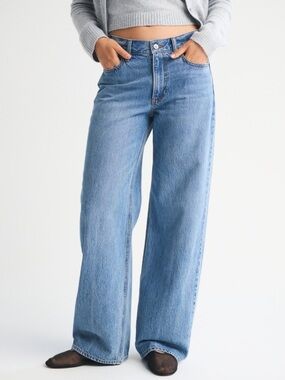 NWOT Abercrombie Low Rise Ultra Loose Jeans